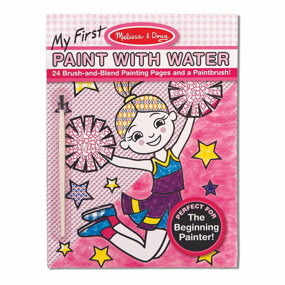 Image of Melissa & Doug - My First Paint with Water - Cheerleaders, Flowers, Fairies & More