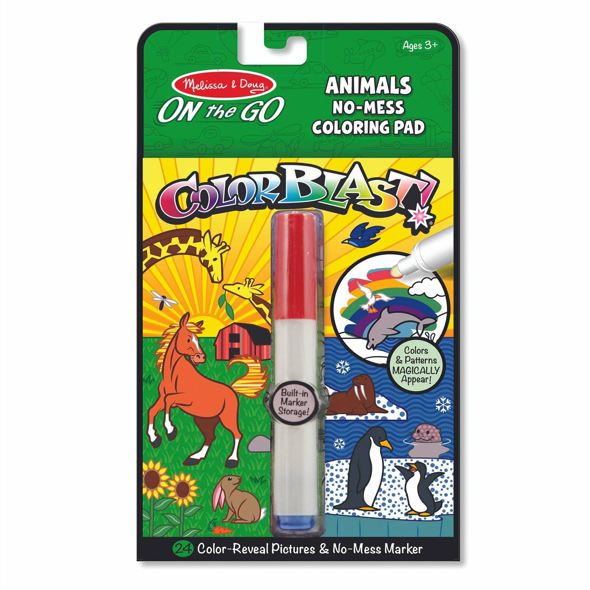 Image of Melissa & Doug - On The Go - Color Blast! - Animals