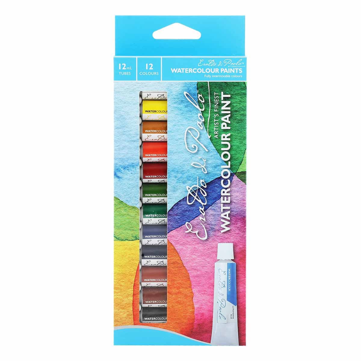 Image of Eraldo Watercolour Paint Set 12x12ml