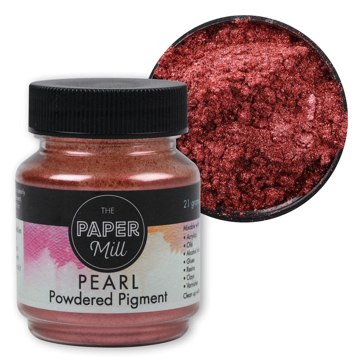 Image of The Paper Mill Pearl Powder Pigment 21g Metallic Russet