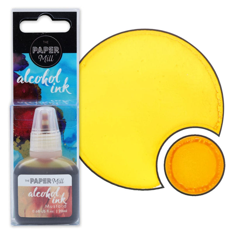 The Paper Mill Alcohol Ink Mustard 20ml