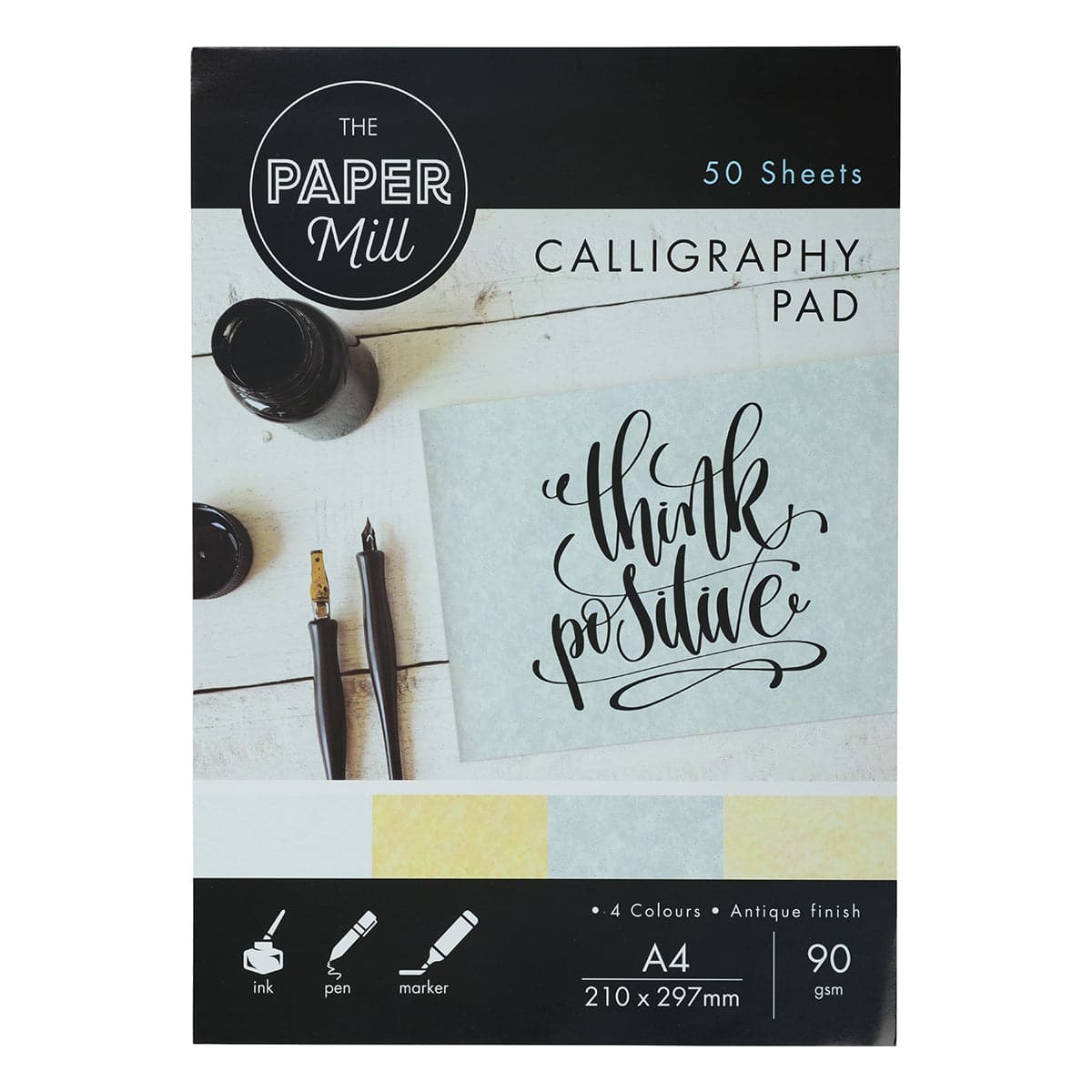 Image of The Paper Mill A4 Calligraphy Pad 50 Sheets