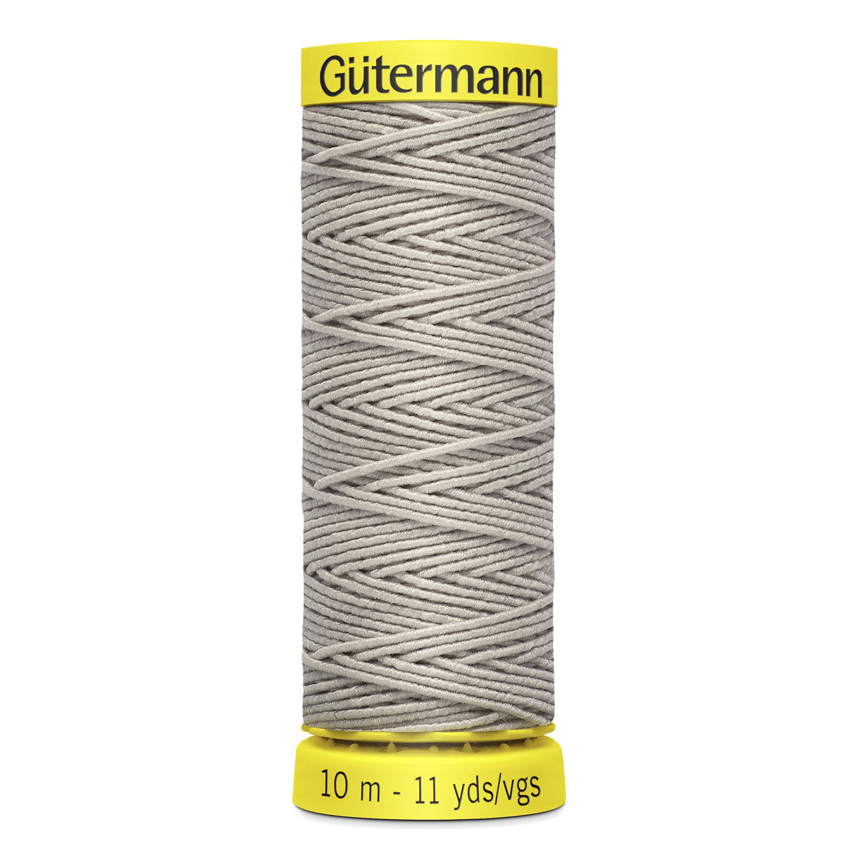 Image of Gutermann Shirring Elastic Sewing Thread 10m - 8387 - Grey