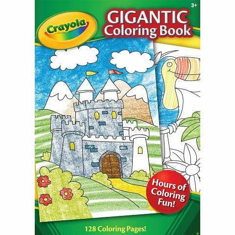 Image of Crayola Gigantic Coloring Book 128pg