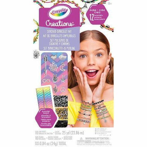 Image of Crayola Stacked Bracelet Kit