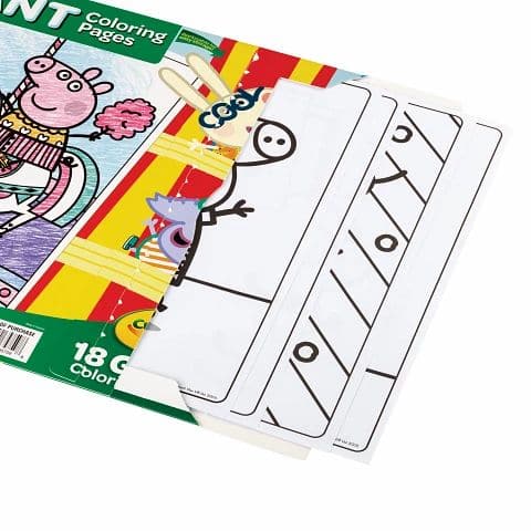 Crayola Giant Coloring Pages - Peppa Pig