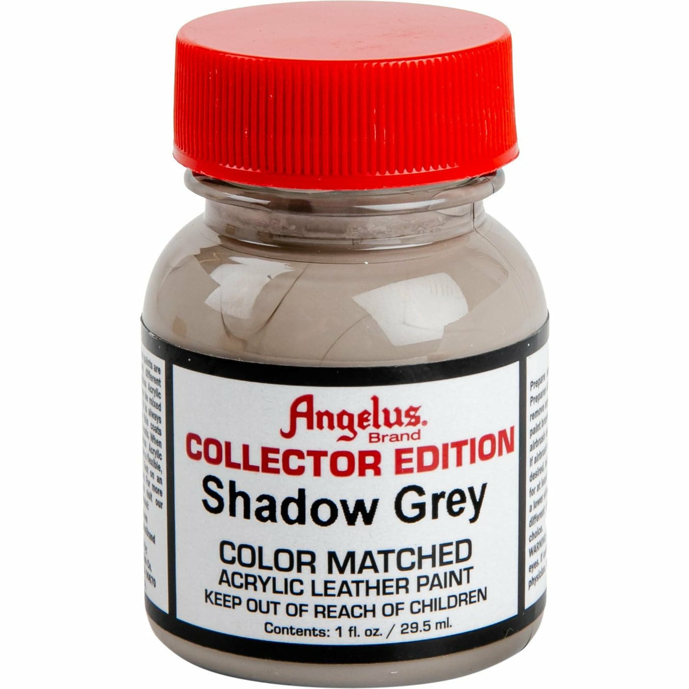Image of Angelus Collectors Edition Acrylic Paint Shadow Grey #348 29Ml For Leather, Vinyl, Fabric
