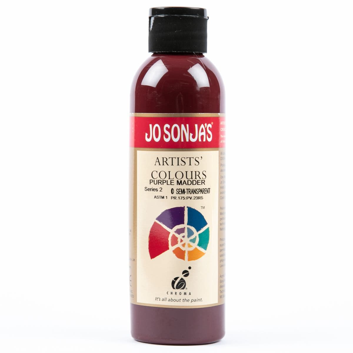 Image of Jo Sonja Acrylic Paint S2 250ml - Purple Madder