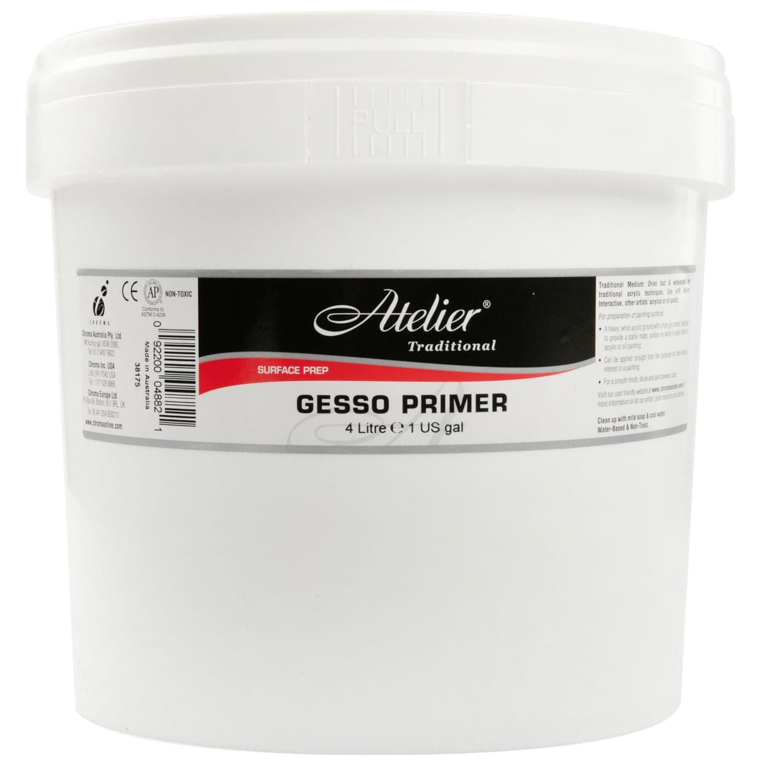 Image of Atelier Medium 4Ltr Gesso Primer