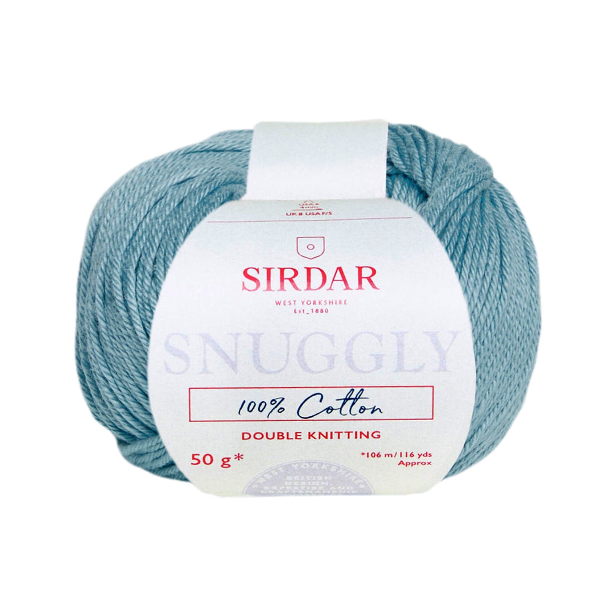 Image of Sirdar Yarn Snuggly 100% Cotton 50g 10Pk - 0767 Spearmint