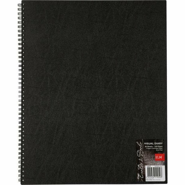 Image of Eraldo Di Paolo Visual Diary White 110gsm 11 x 14 Inches 60 Sheets