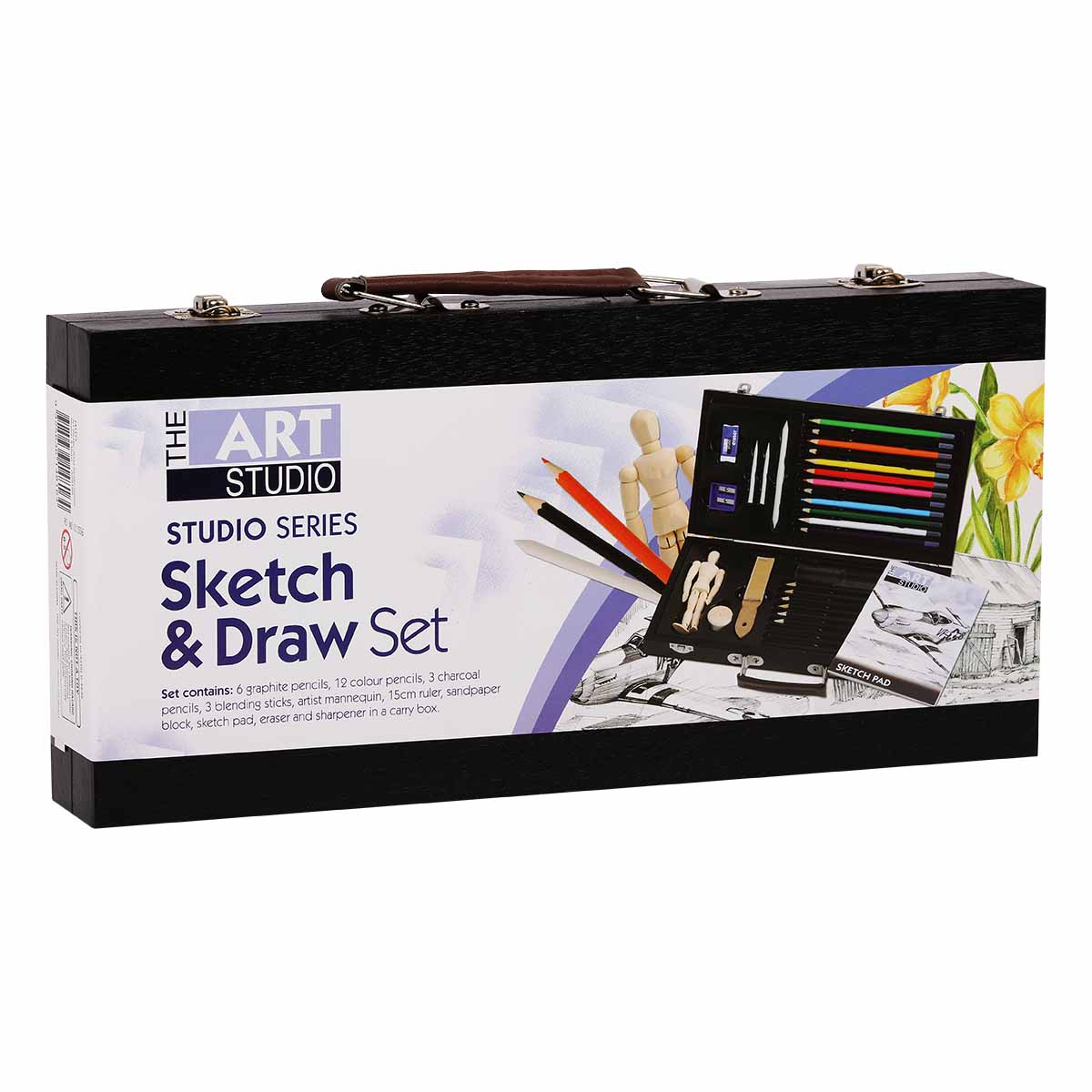 Image of The Art Studio Sketch & Draw Set Studio Series