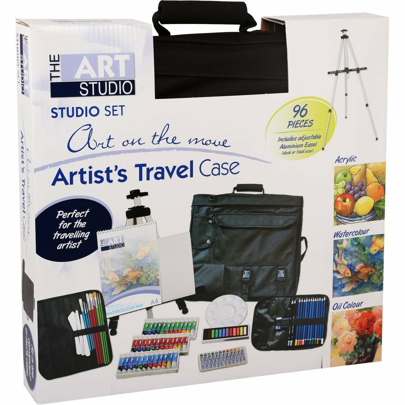 Image of The Art Studio All Art Travel Studio Set