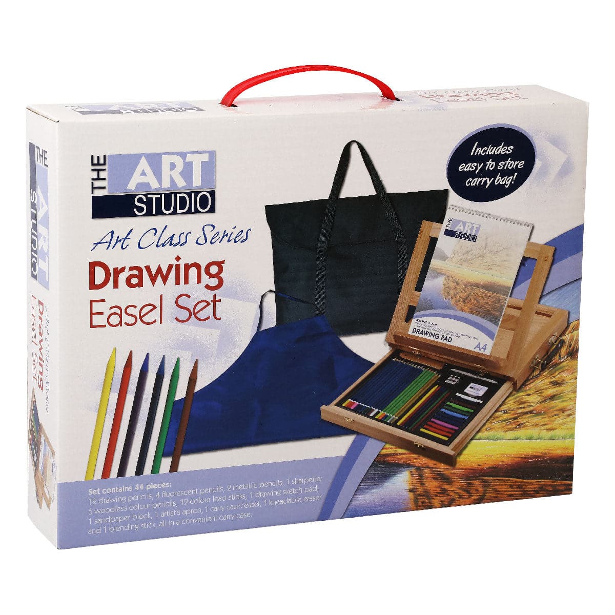 Image of The Art Studio Art Class Series Drawing Easel Set