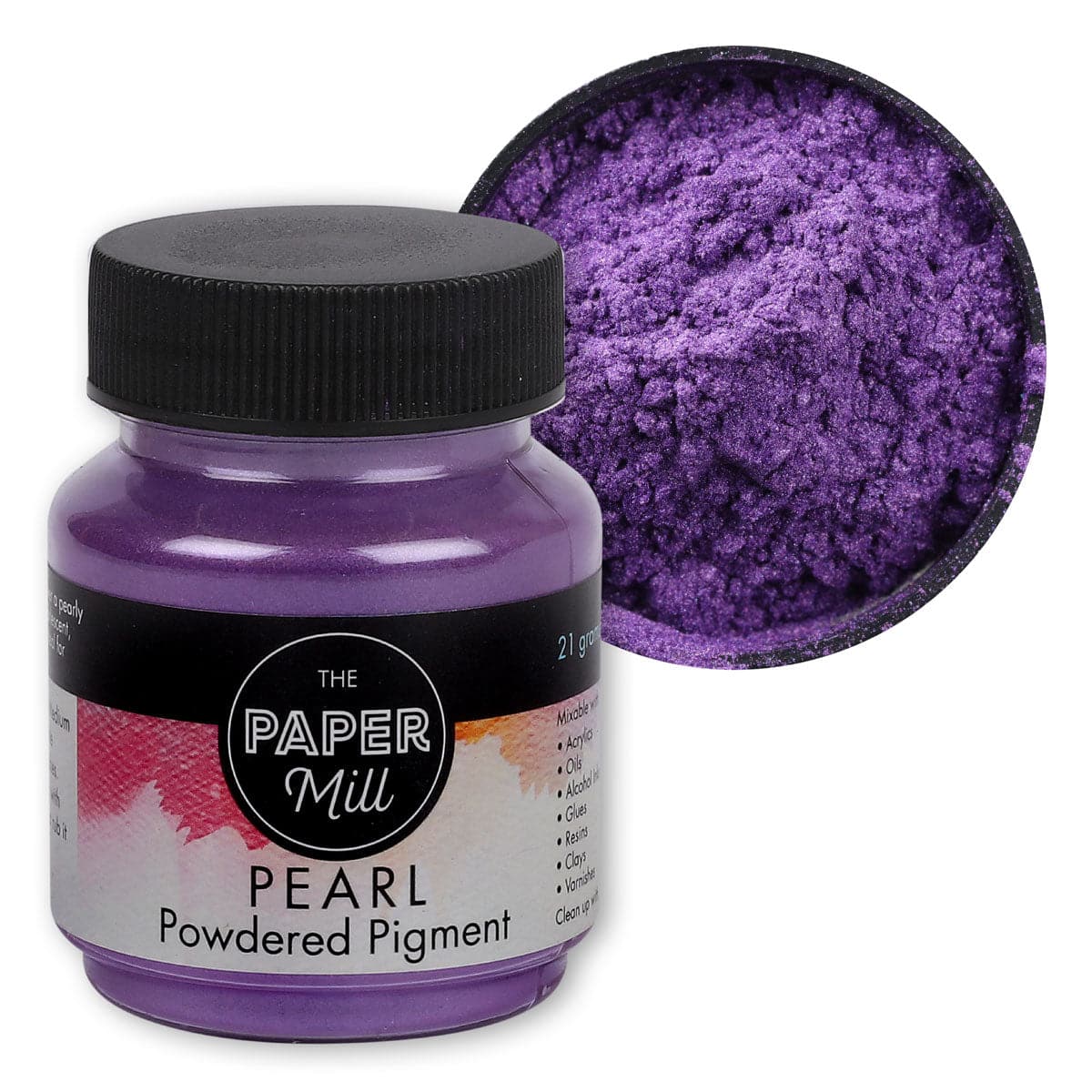 Image of The Paper Mill Pearl Powdered Pigment Reflex Violet 21g