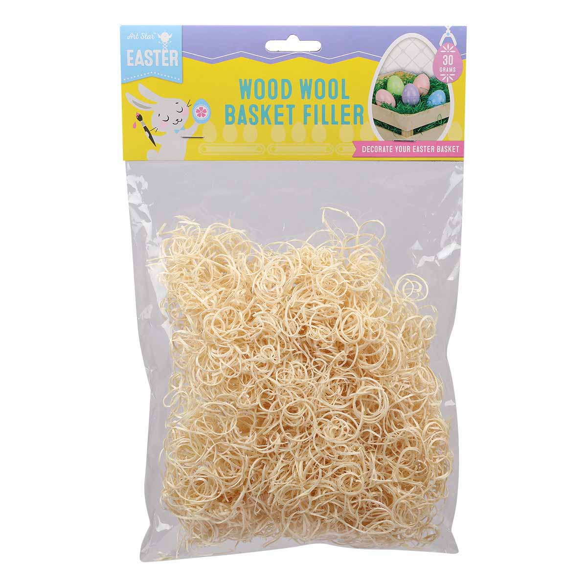 Image of Art Star Easter Wood Wool 30g Natural