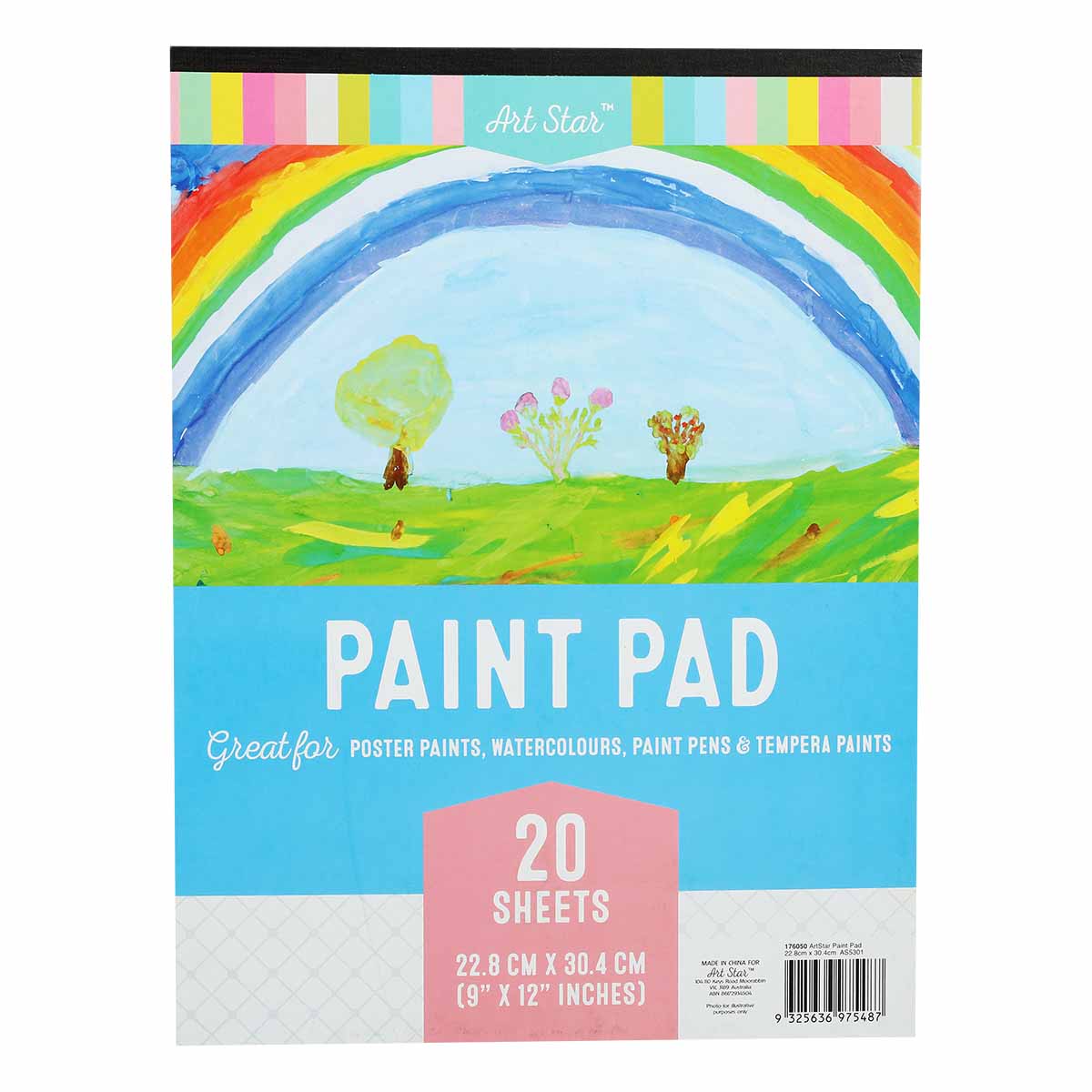 Image of Art Star Painting Paper Pad 20 Sheets