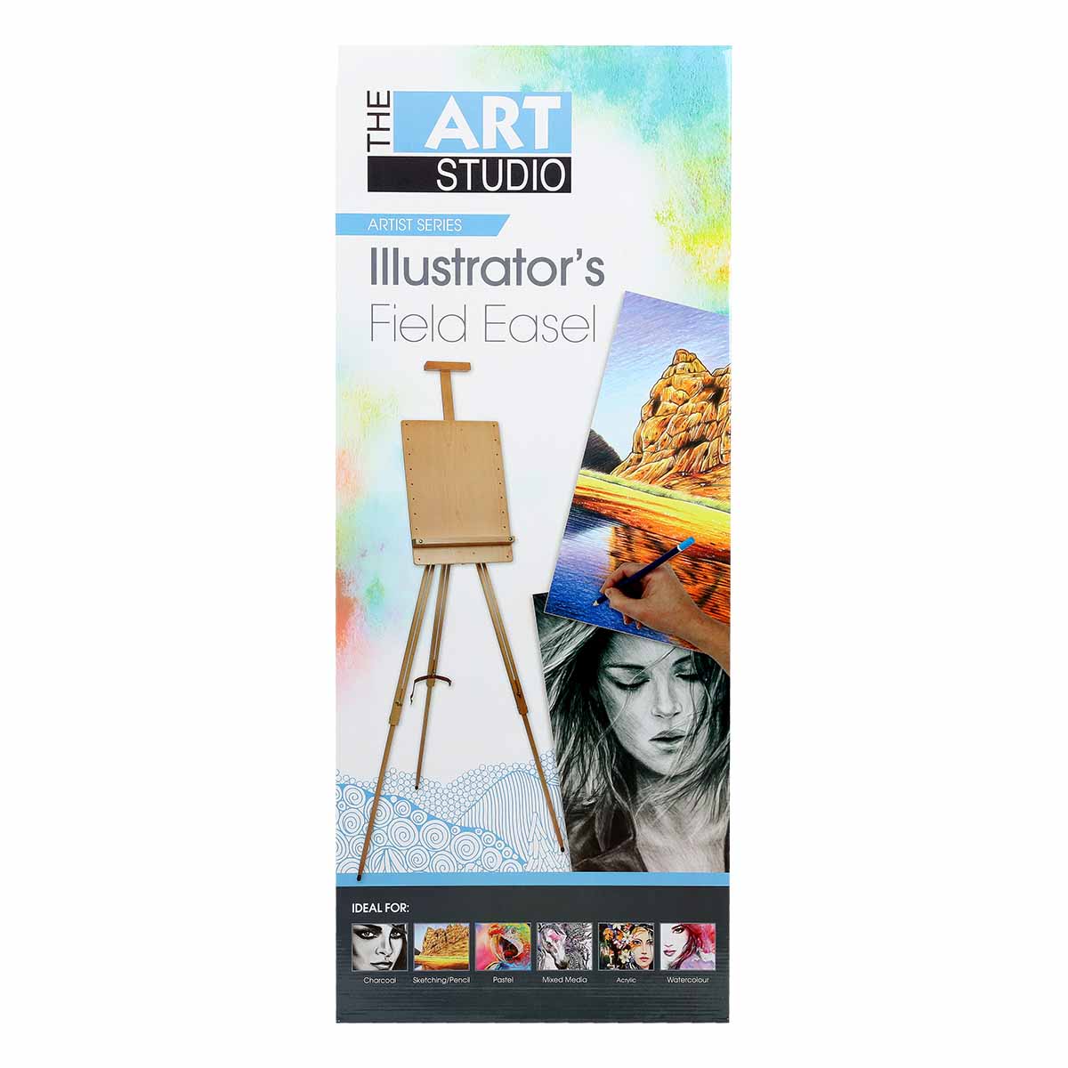 Image of The Art Studio Illustrator's Field Easel