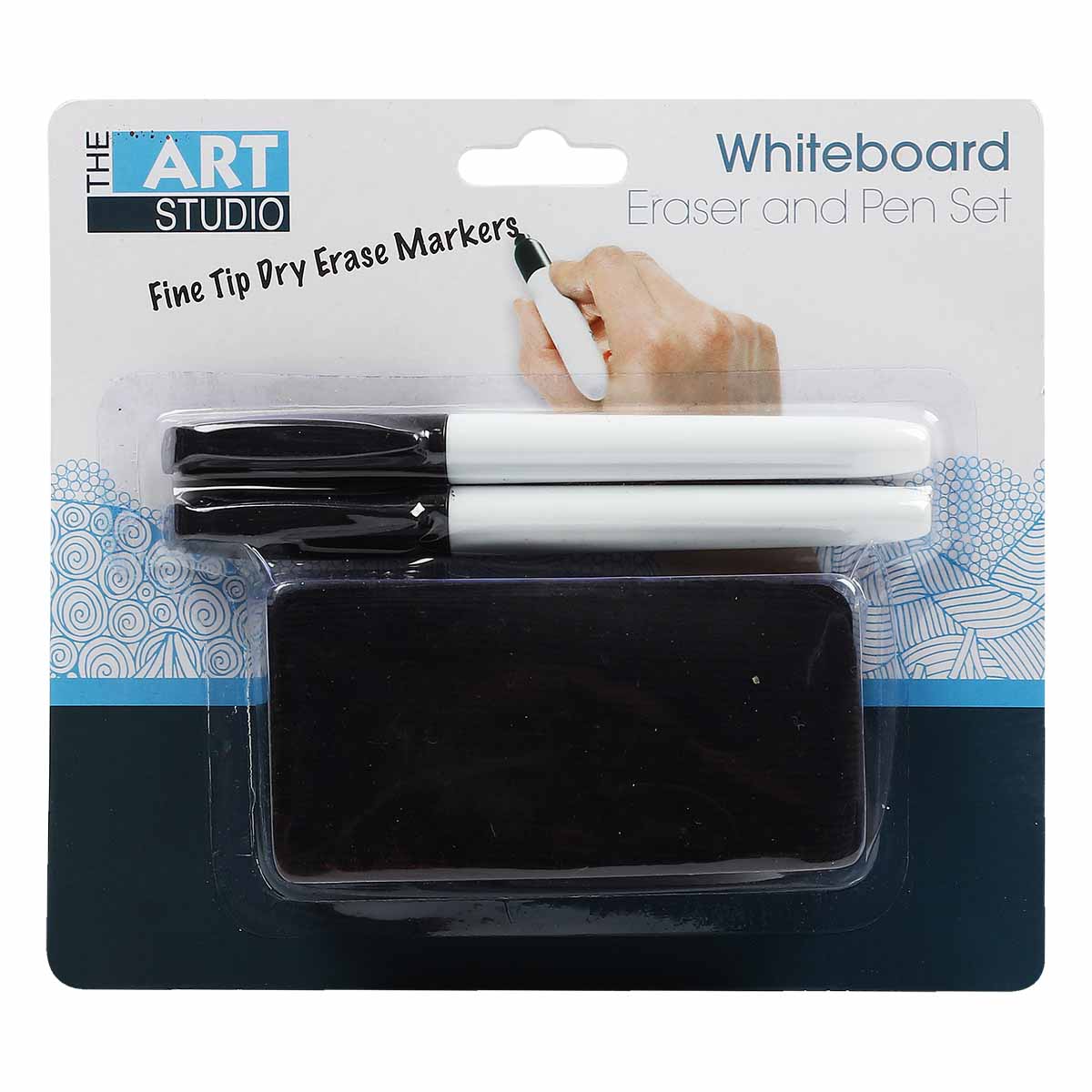Image of Art Studio Whiteboard Eraser and Pen Set