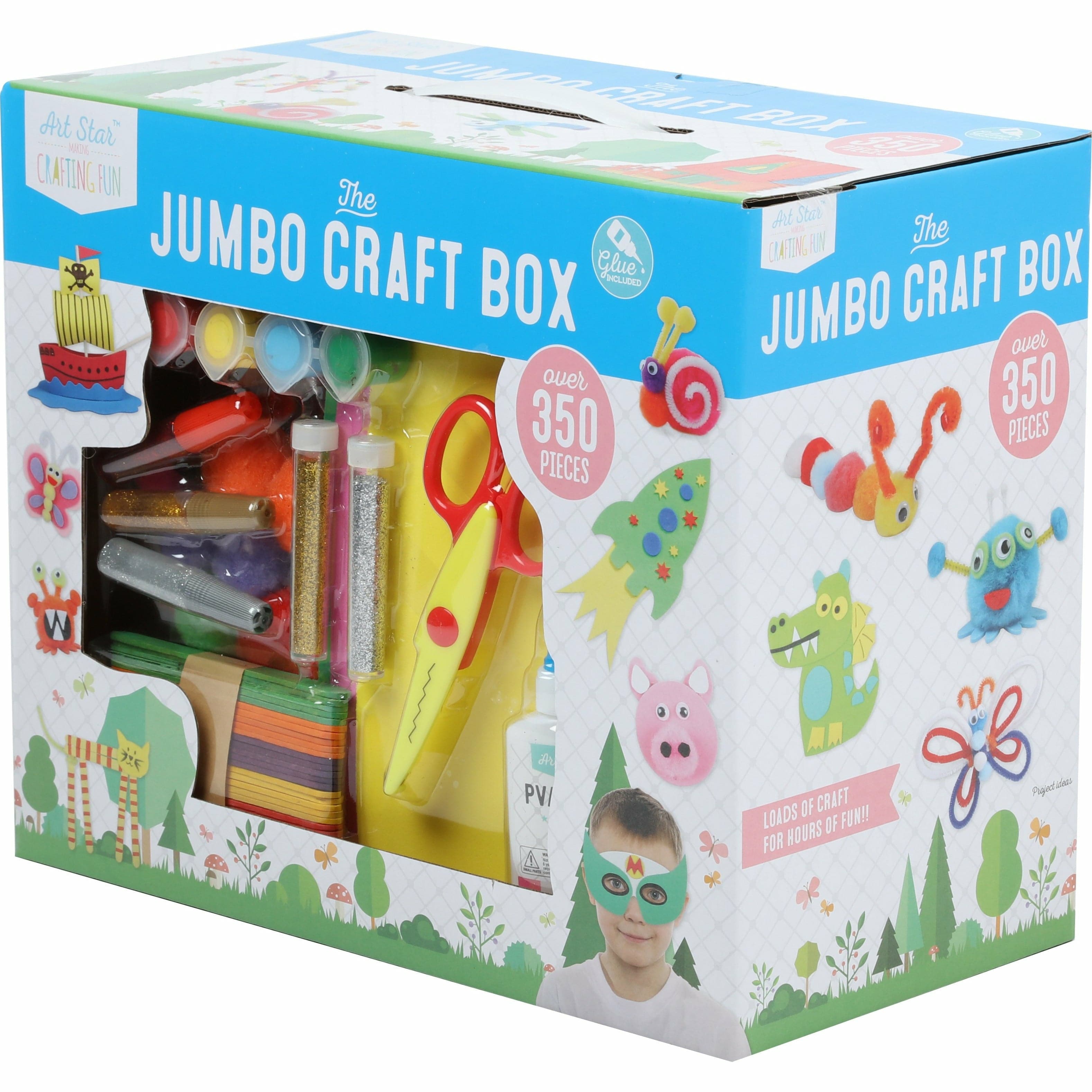 Image of Art Star Jumbo Craft Box 350+ Pieces