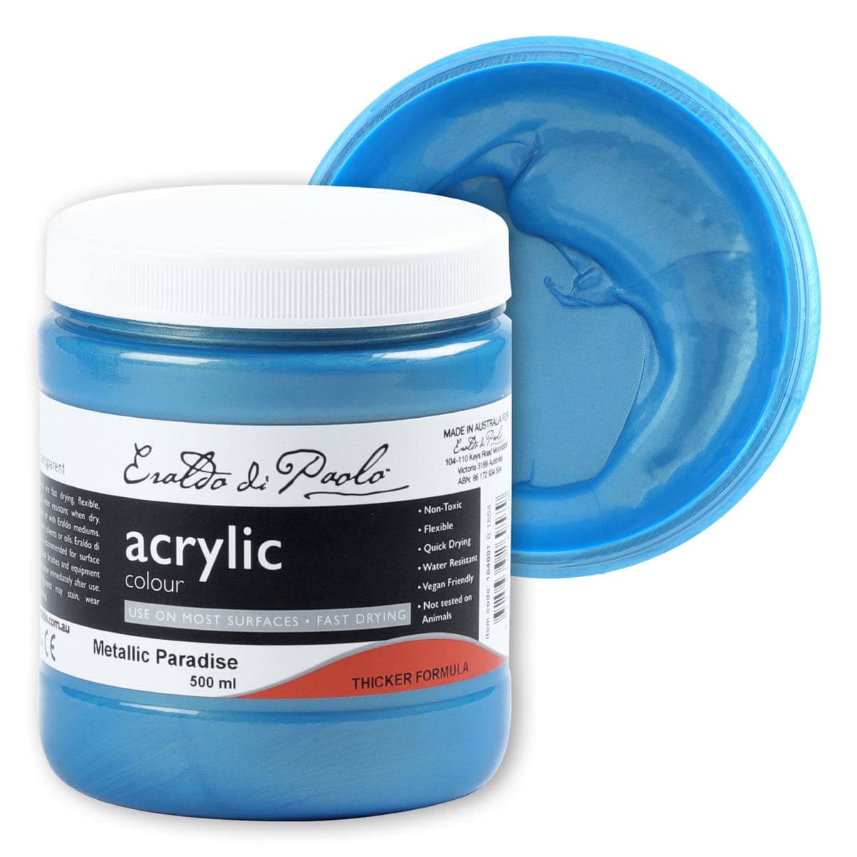 Image of Eraldo Di Paolo Acrylic Paint Metallic Paradise 500ml