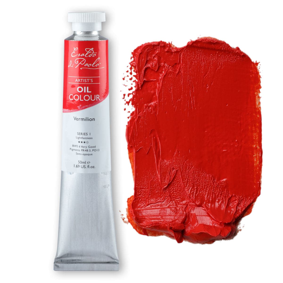 Image of Eraldo di Paolo Oil Paint Vermilion 50ml