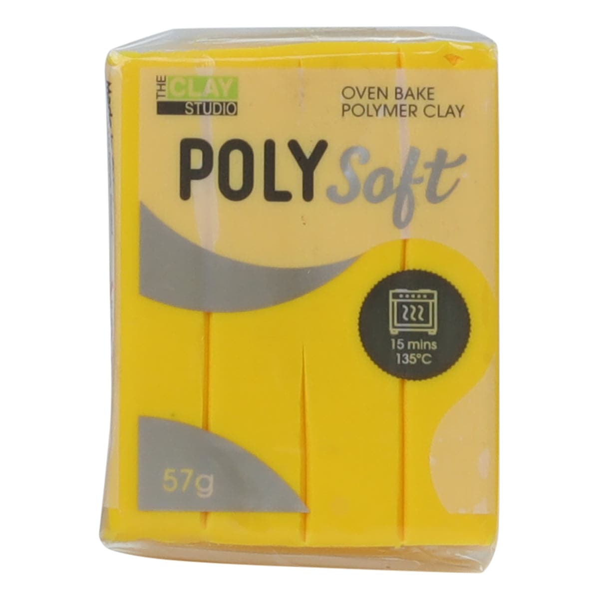 Image of The Clay Studio Polymer Clay Yellow 57g