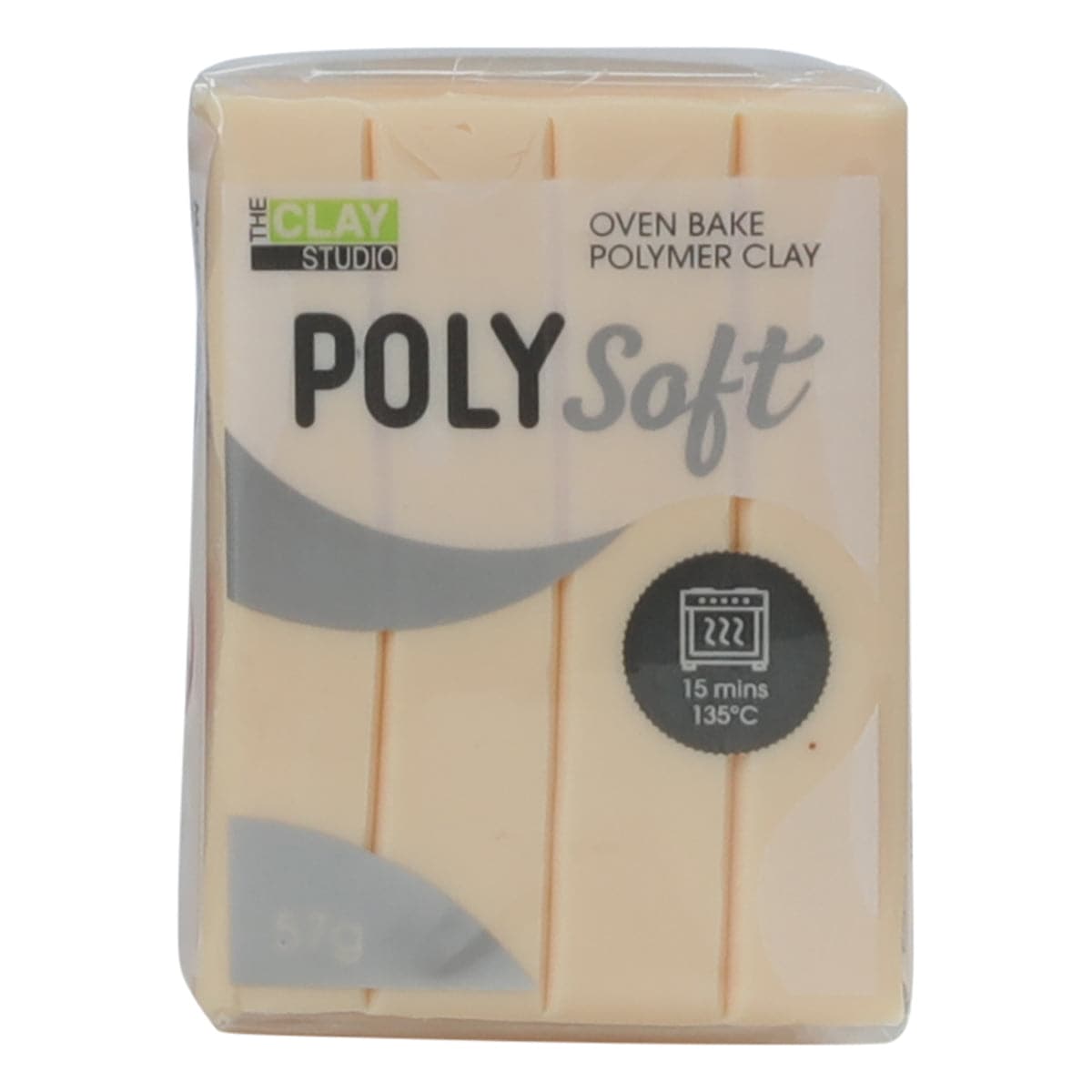 Image of The Clay Studio Polymer Clay Beige 57g