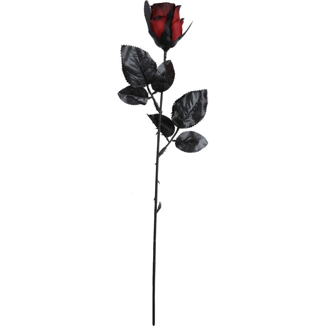 Image of Halloween Red Rose 43cm