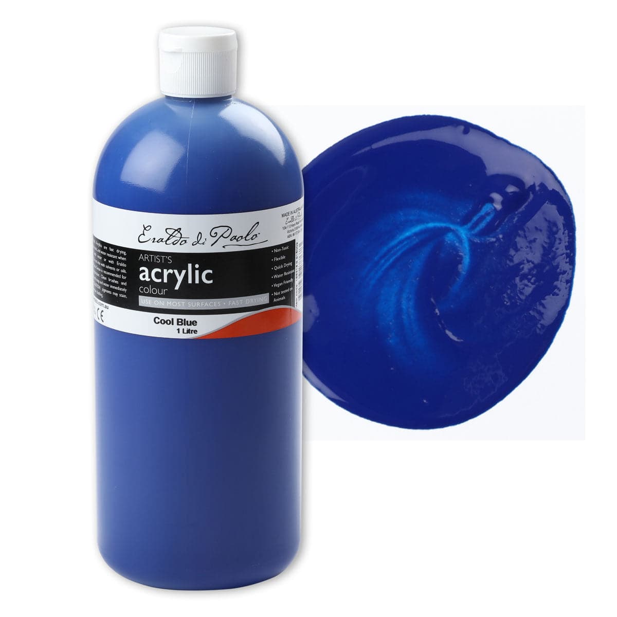 Image of Eraldo Di Paolo Acrylic Paint Cool Blue 1L