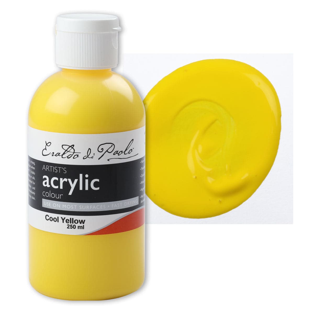 Image of Eraldo Di Paolo Acrylic Paint Cool Yellow 250ml