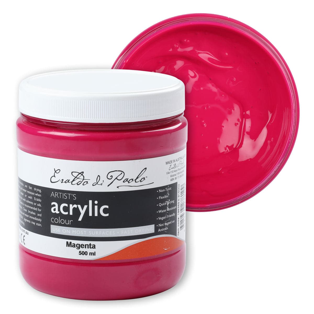 Image of Eraldo Di Paolo Acrylic Paint Magenta 500ml