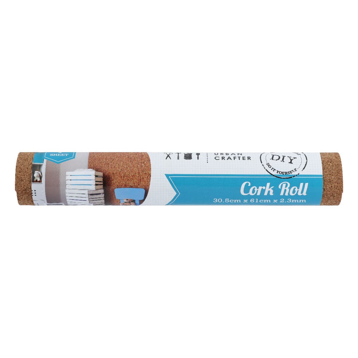 Image of Urban Crafter Cork Roll 30.5 x 61 x 2.3mm 1 Piece