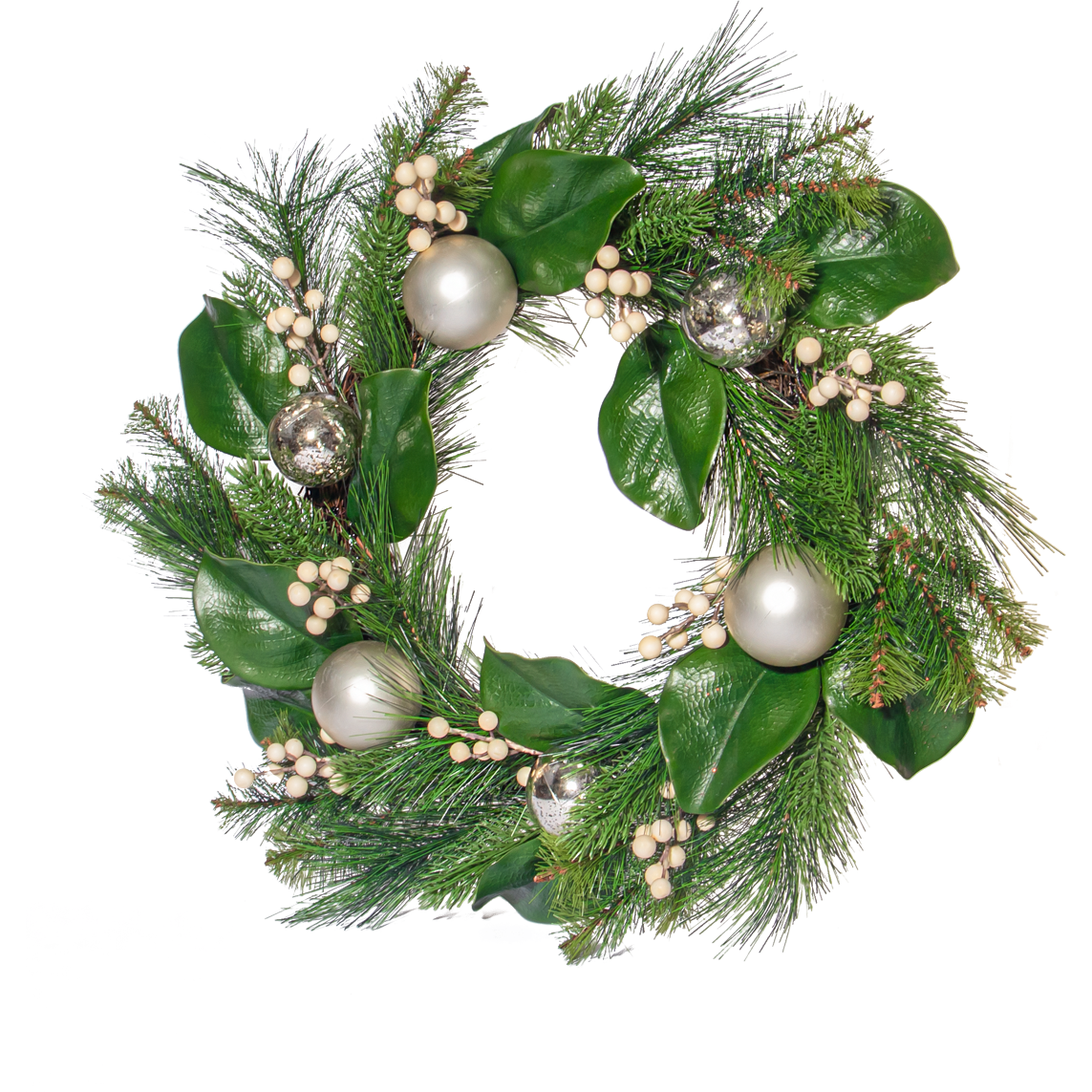 Image of Make A Merry Christmas Mistletoe Wreath 65cm