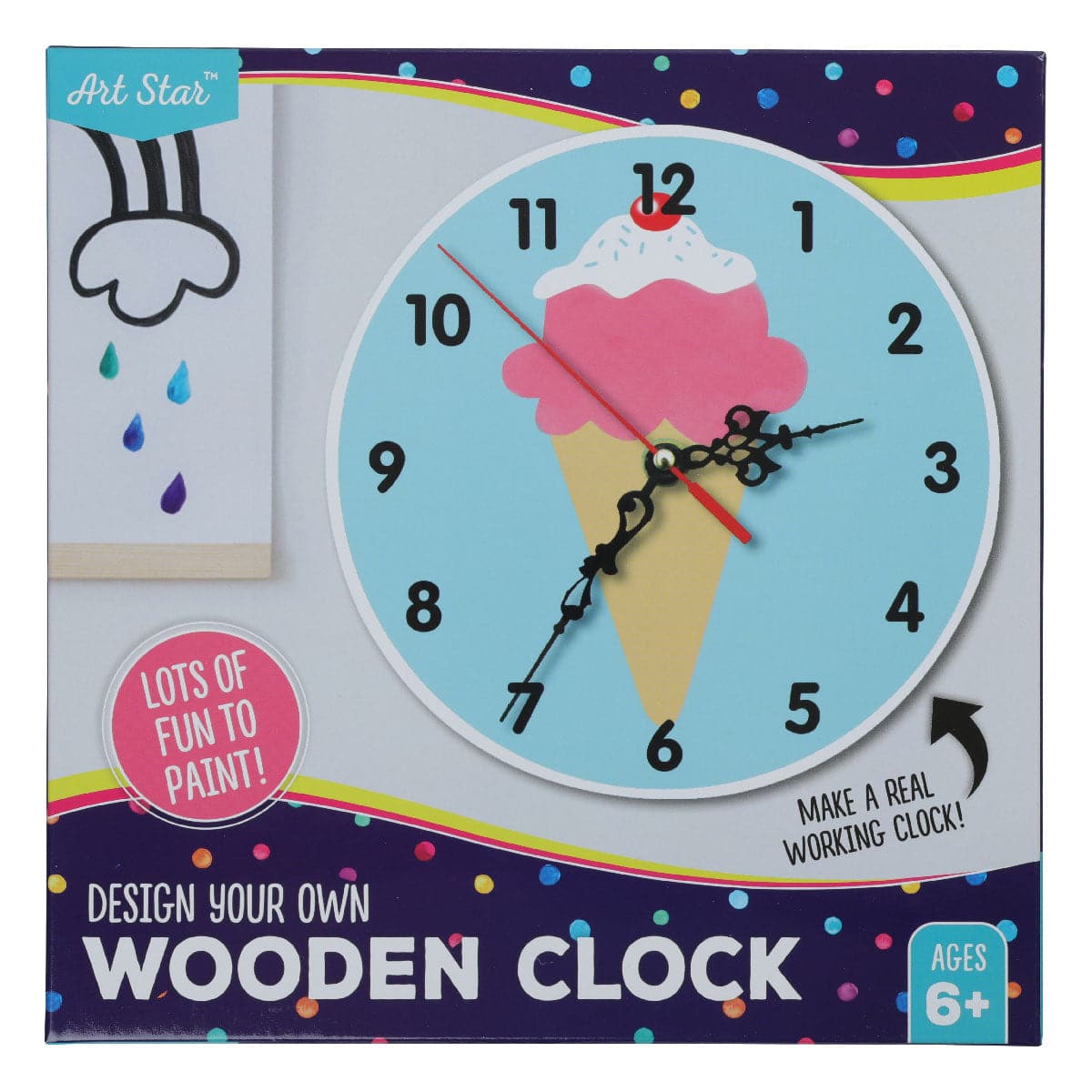 Image of Art Star Design Your Own Clock Kit