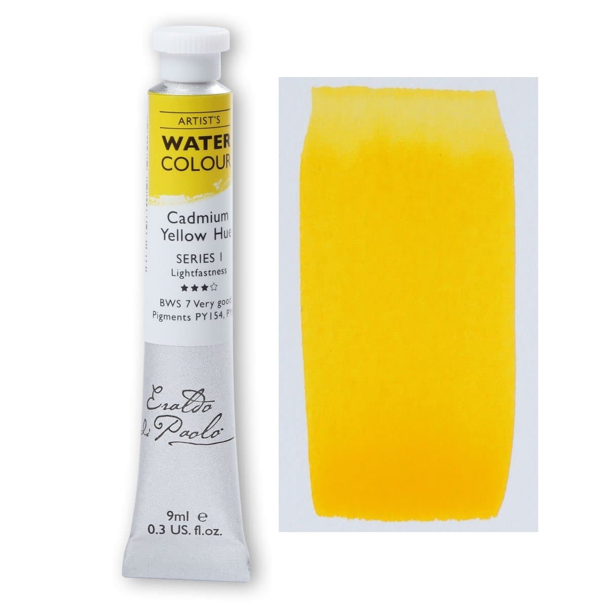 Image of Eraldo Di Paolo Watercolour Cadmium Yellow (Hue) 9ml