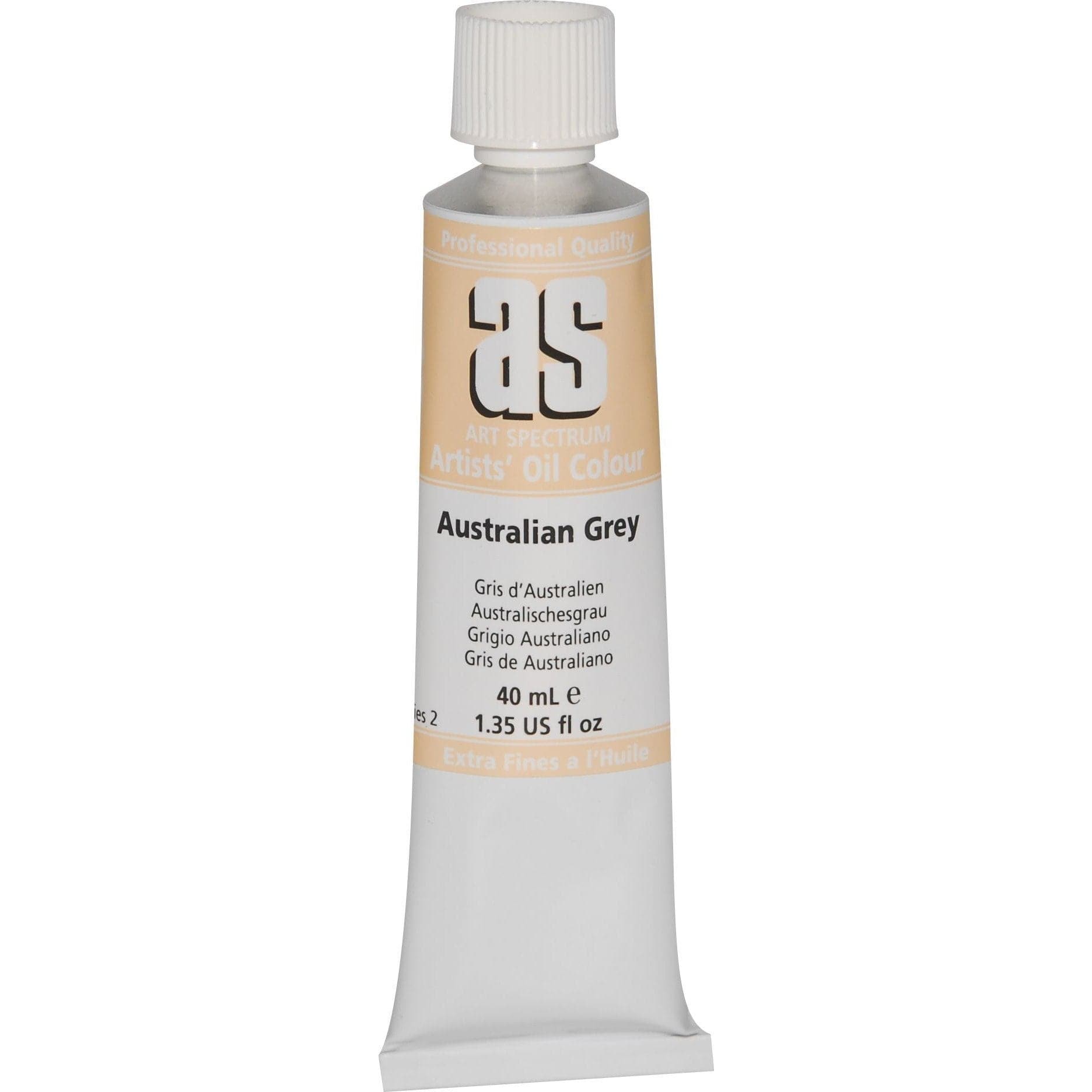 Image of Art Spectrum Oil Paint 40mL Australian Grey S2