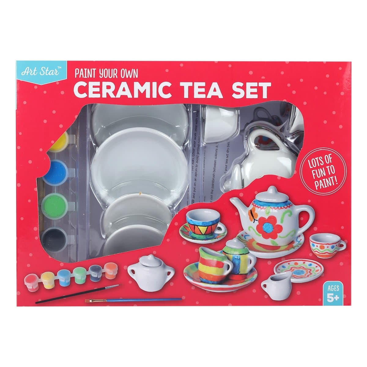 Image of Art Star Paint Your Own Ceramic Tea Set