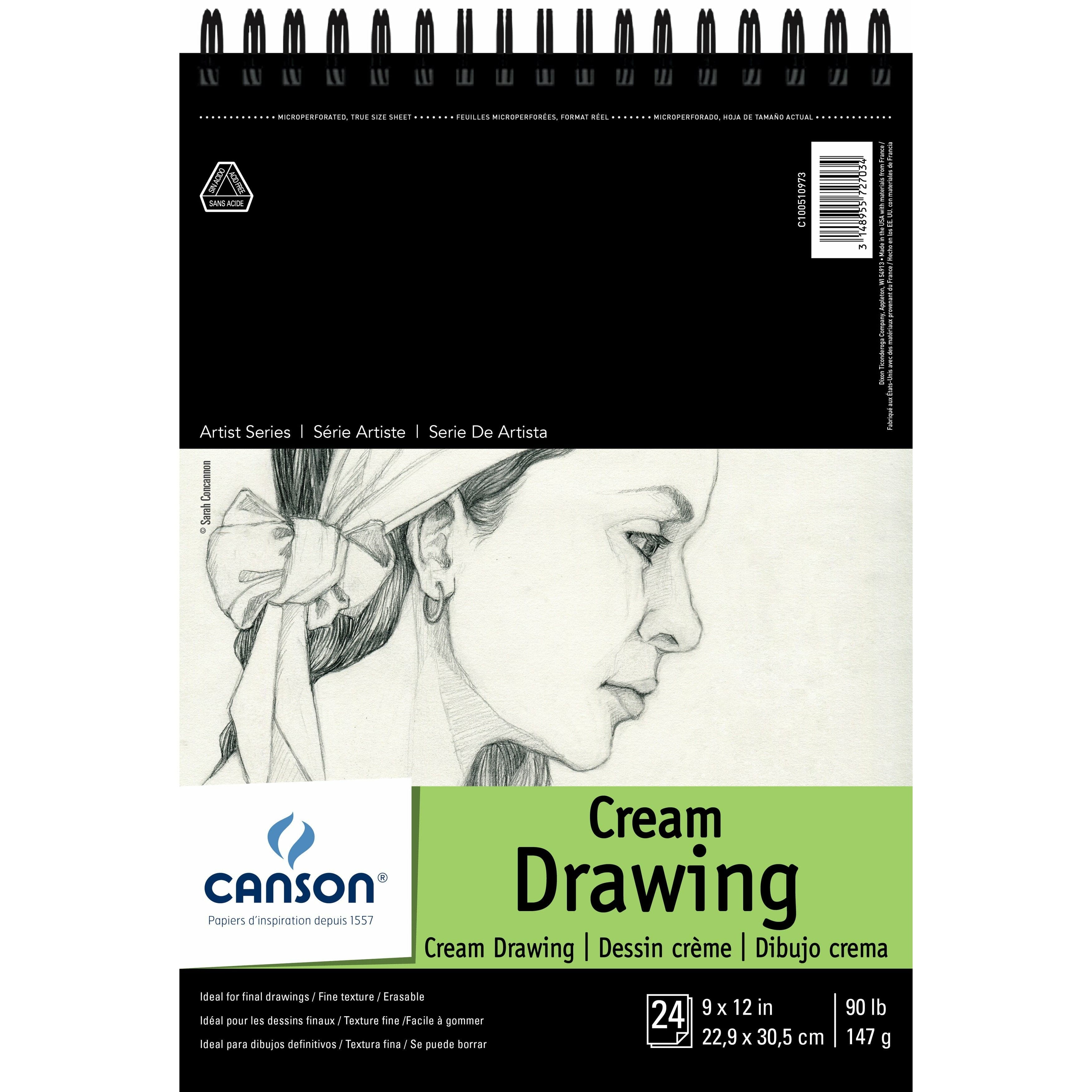 Image of Canson Artist Series Drawing Pad 9