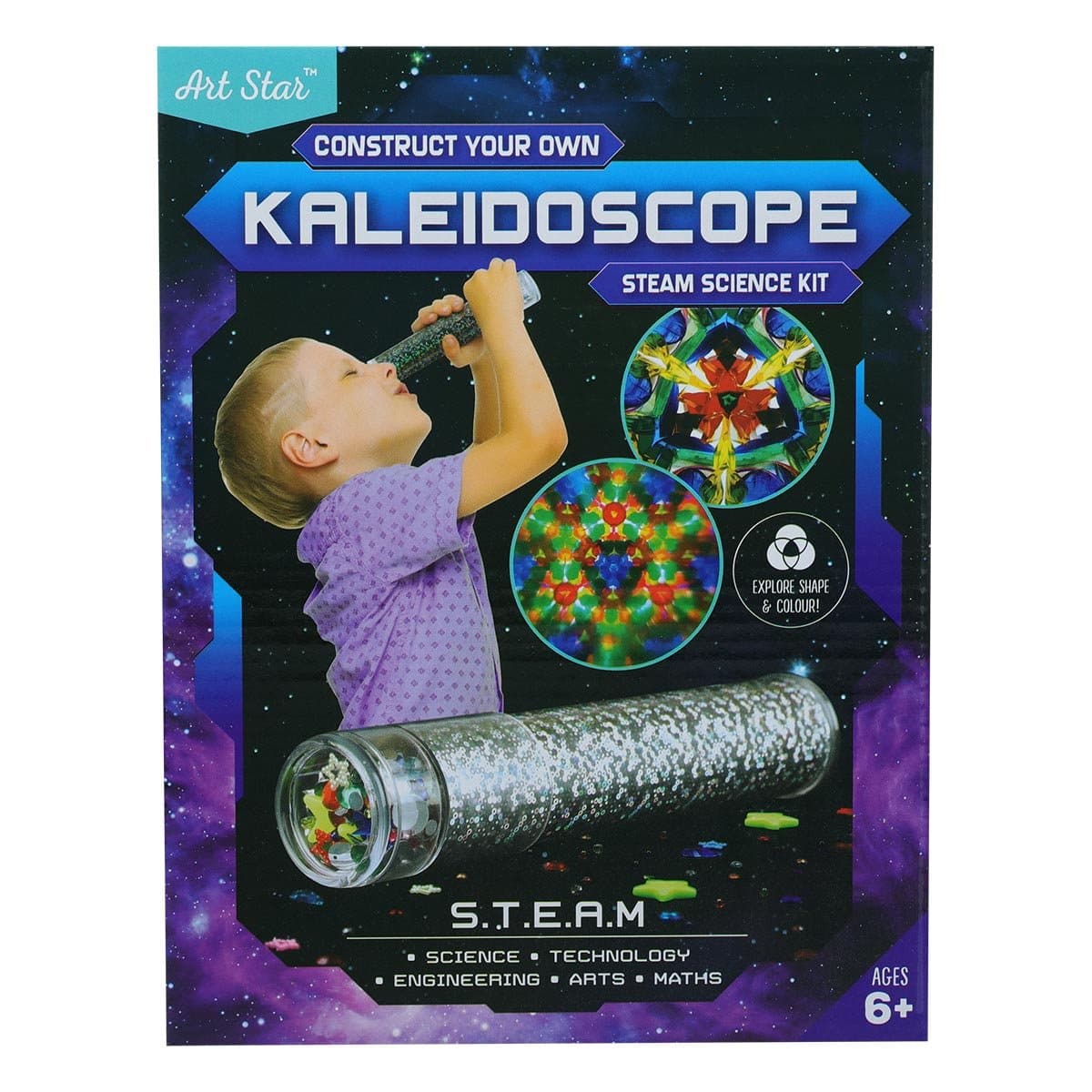 Image of Art Star Construct Your Own Kaleidoscope STEAM Science Kit