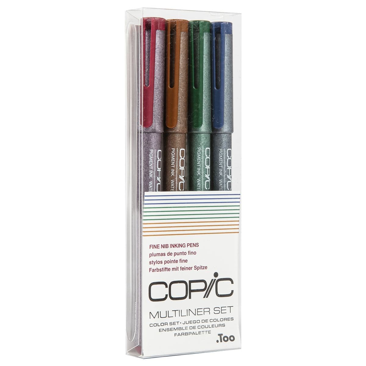 Image of Copic Multiliner Set - Colour Set Pack of 4