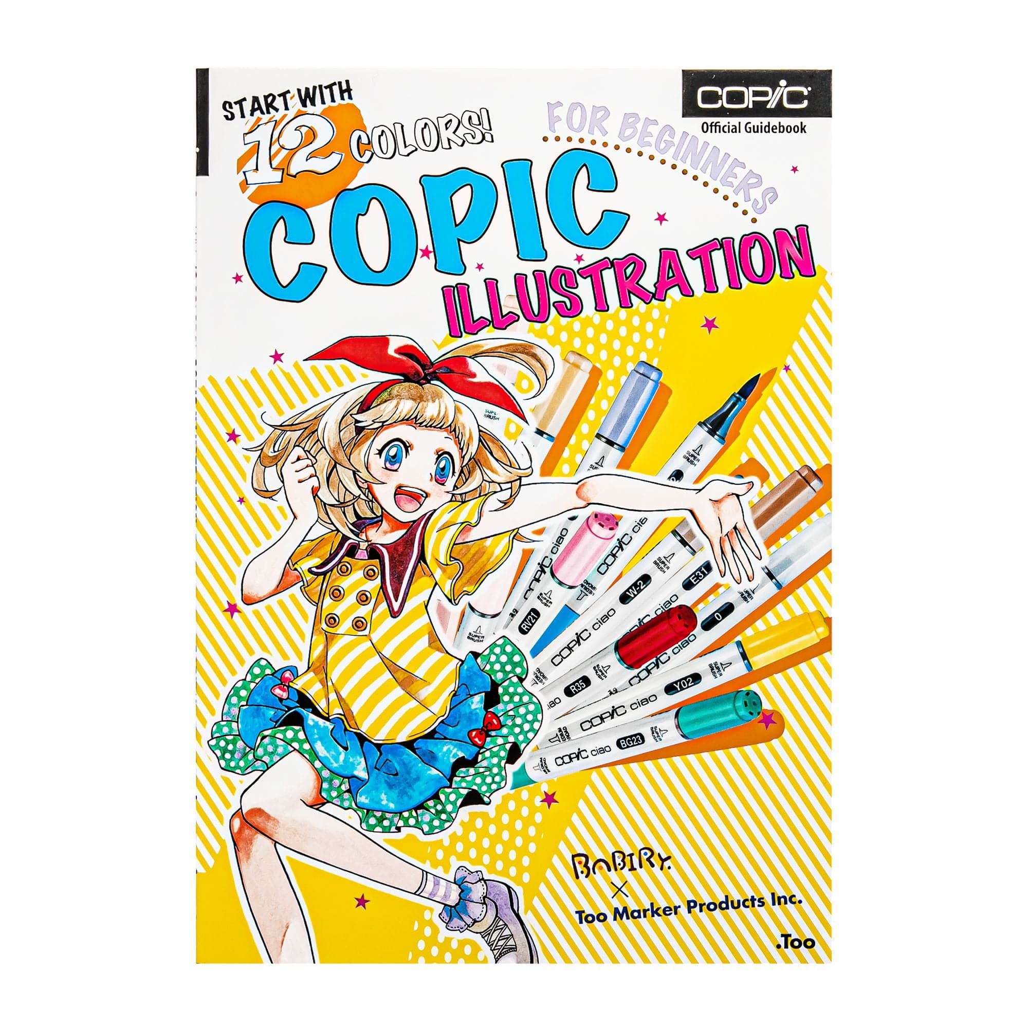 Image of Copic Illustration For Beginners Guidebook