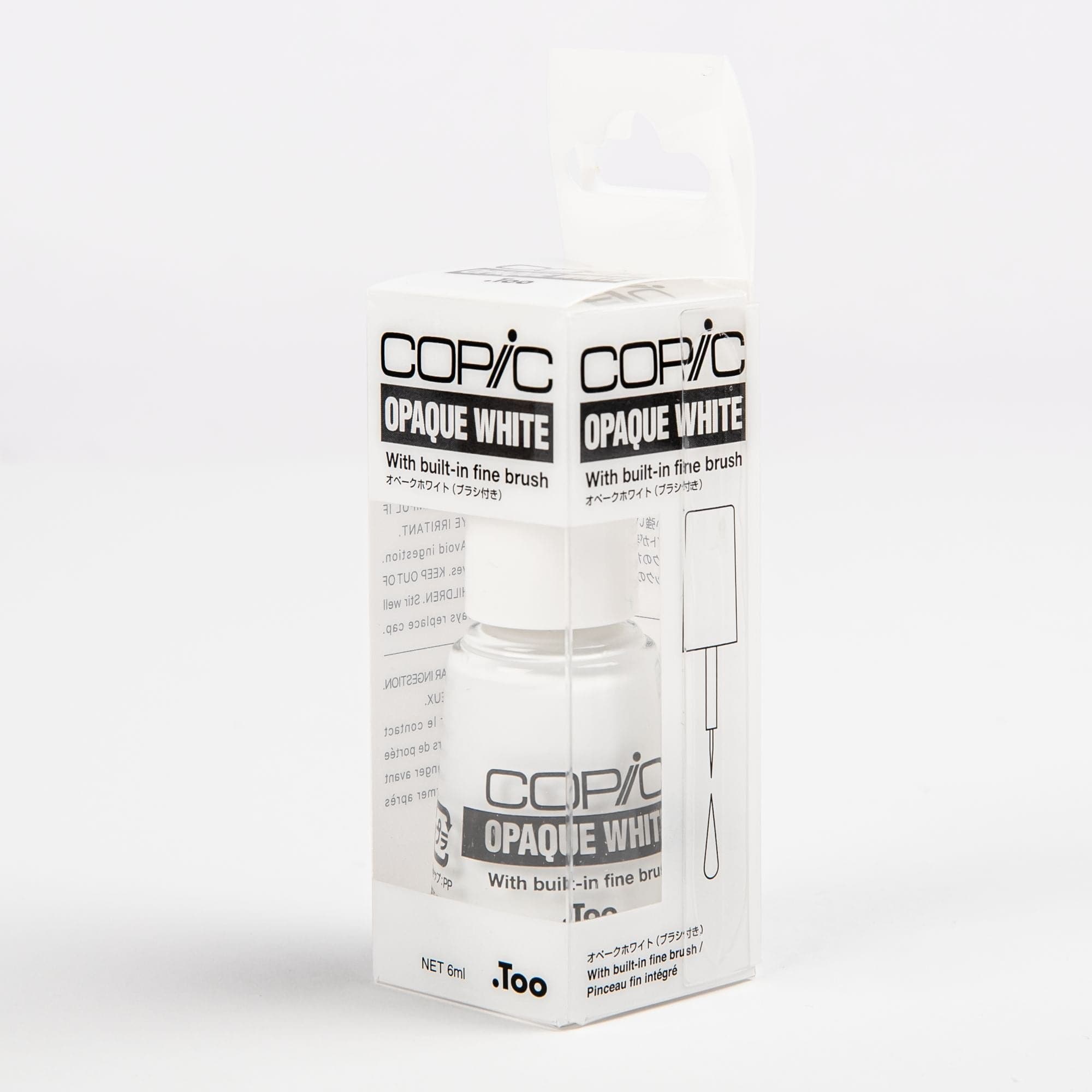 Image of Copic Opaque White 6ml with Built-in Brush