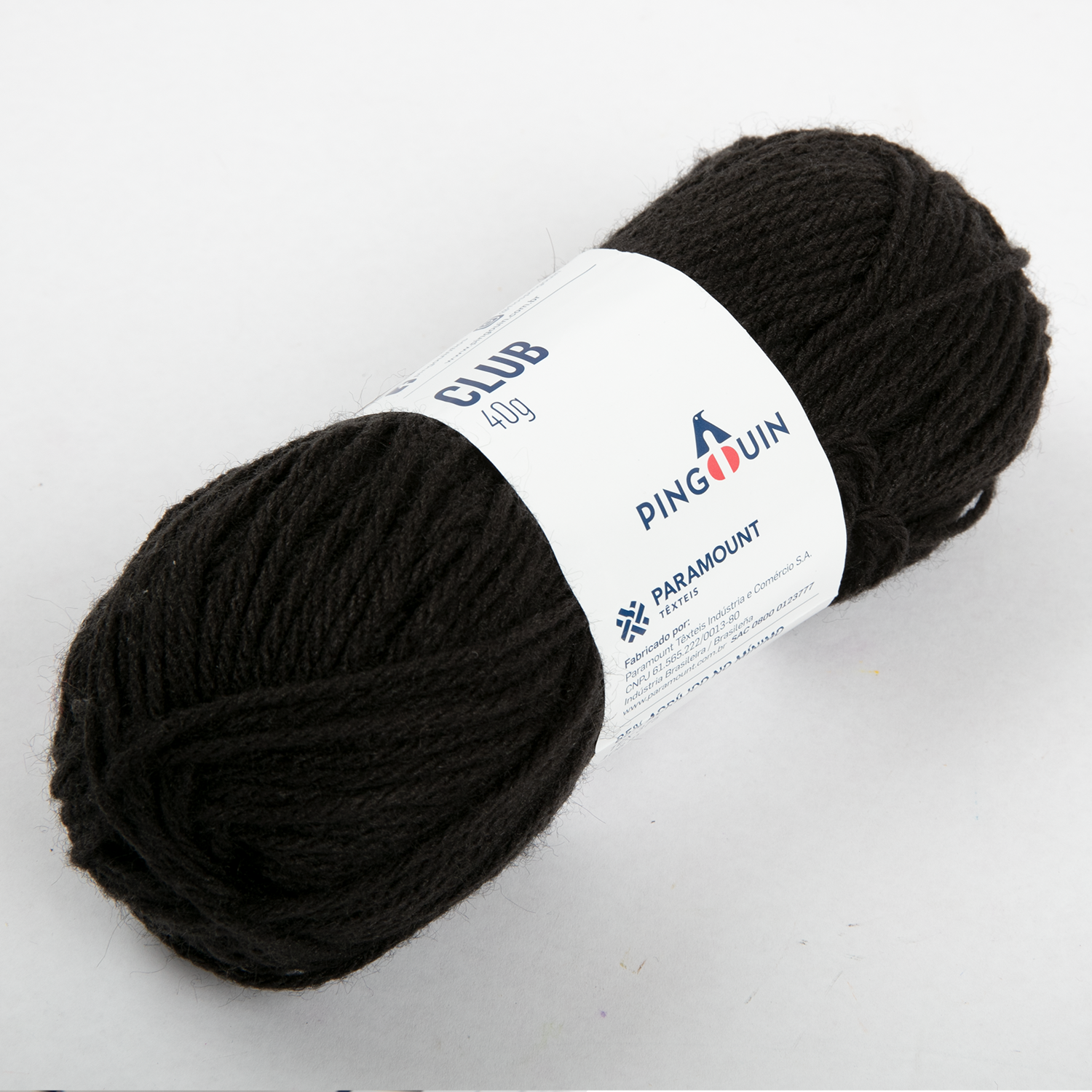 Image of Club 40 Yarn-Black, 40 Grams, 107 Metres