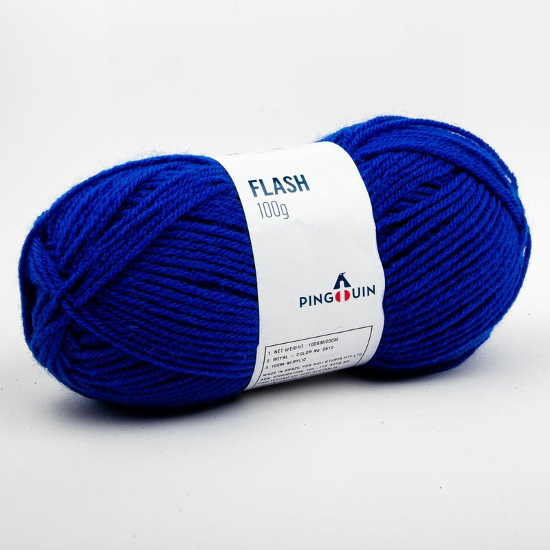 Royal Blue - Flash Yarn 100 Grams 200 Metres