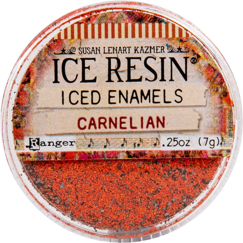 Iced Enamels Relique Powder 15ml - Carnelian