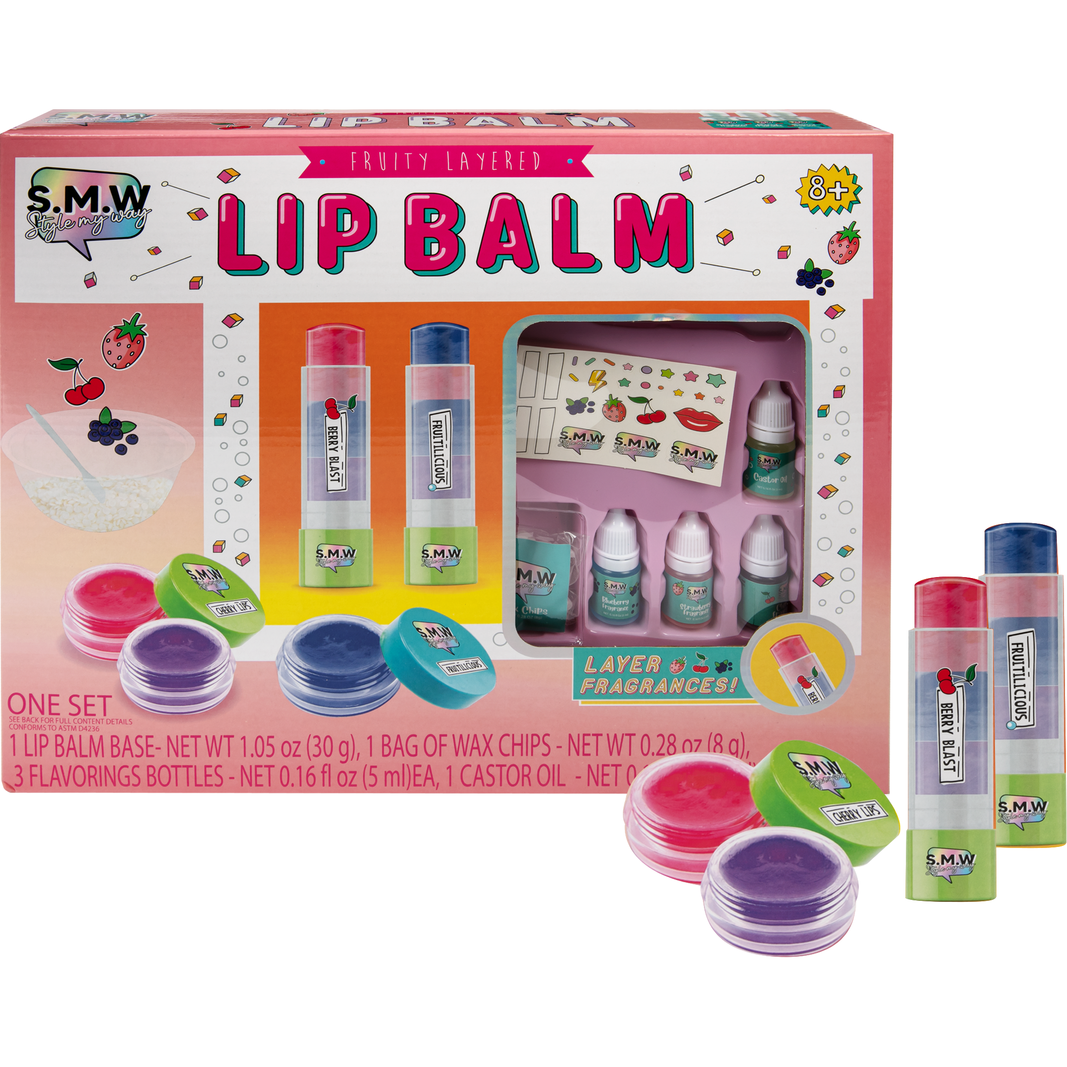 Image of Style My Way Make Your Own Fruity Lip Balm Kit