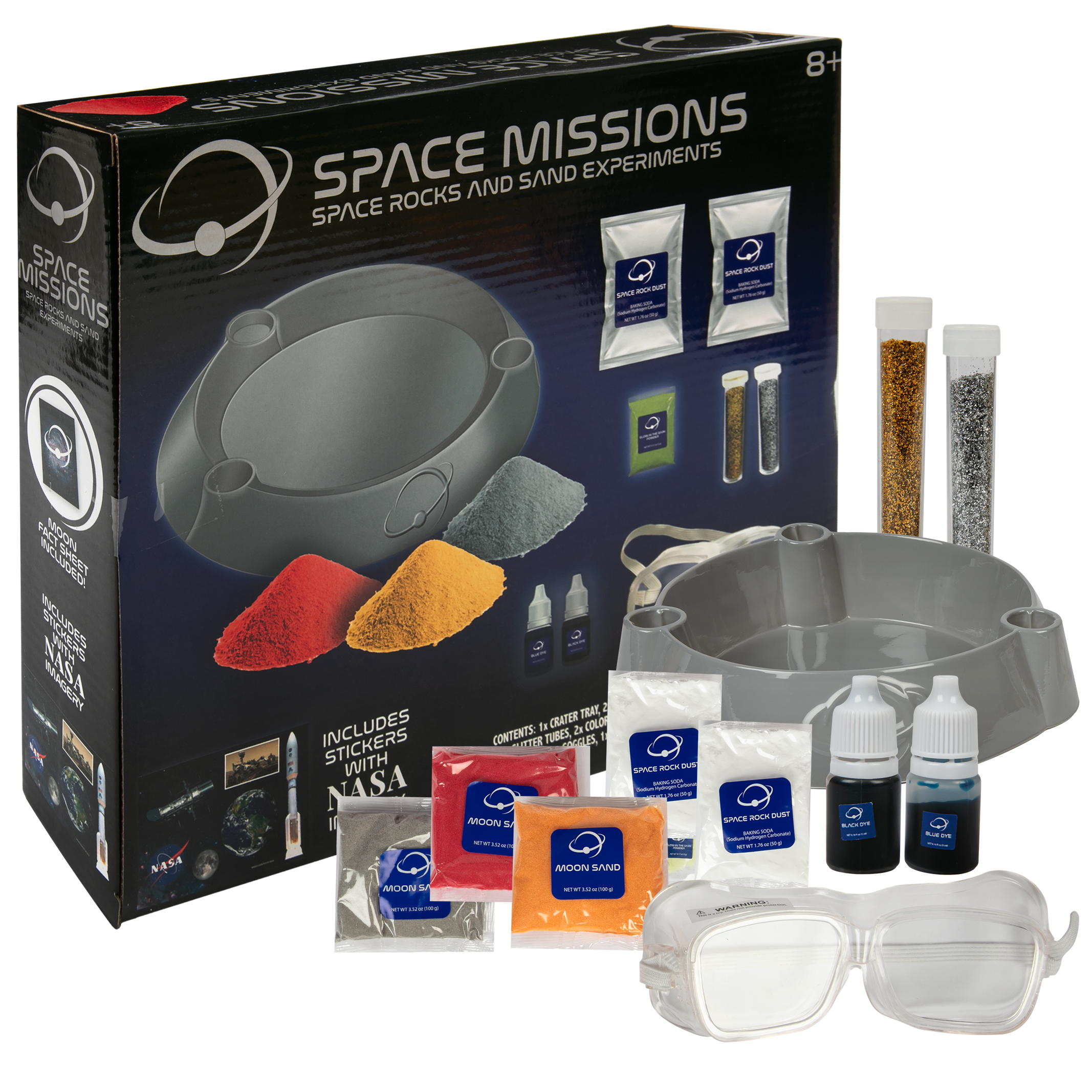 Image of NASA Space Missions Space Rocks and Sand Experiments Kit