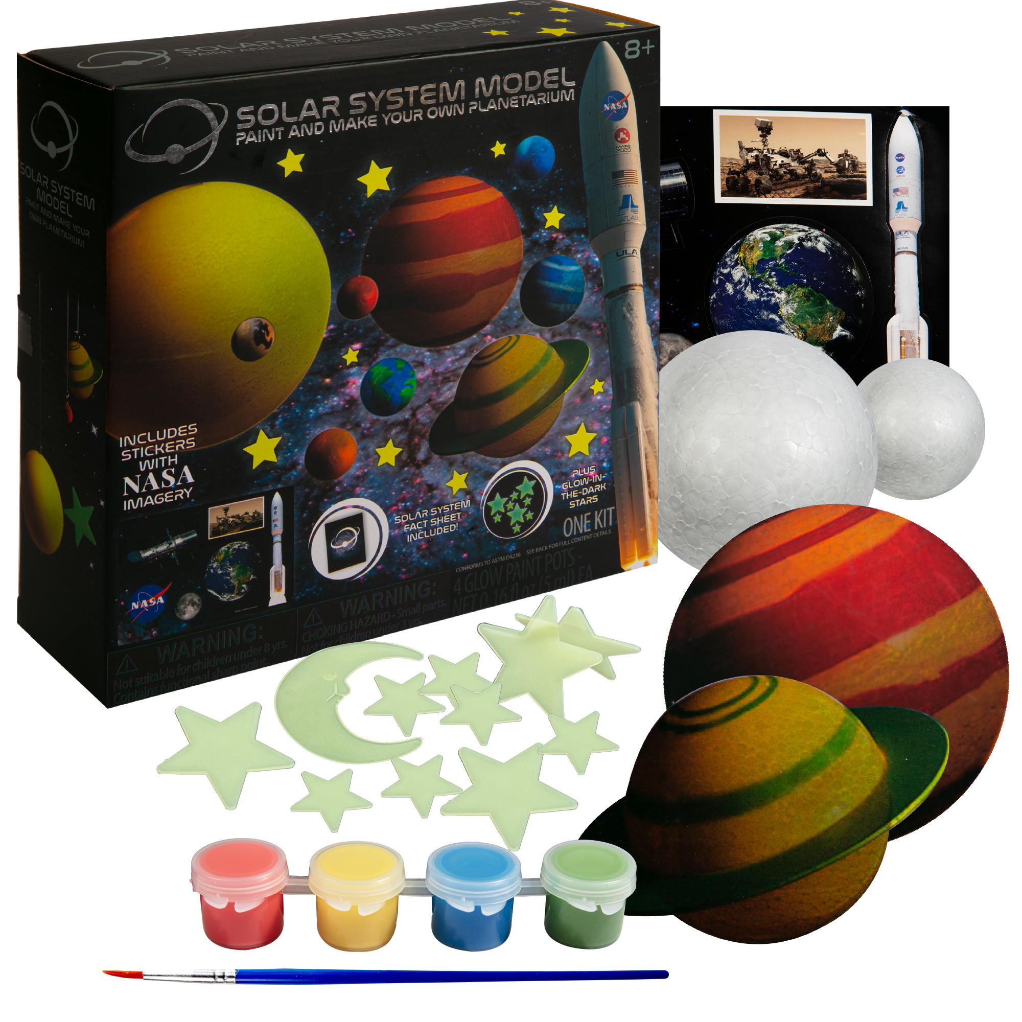 Image of NASA Paint and Make Your Own Solar System Model