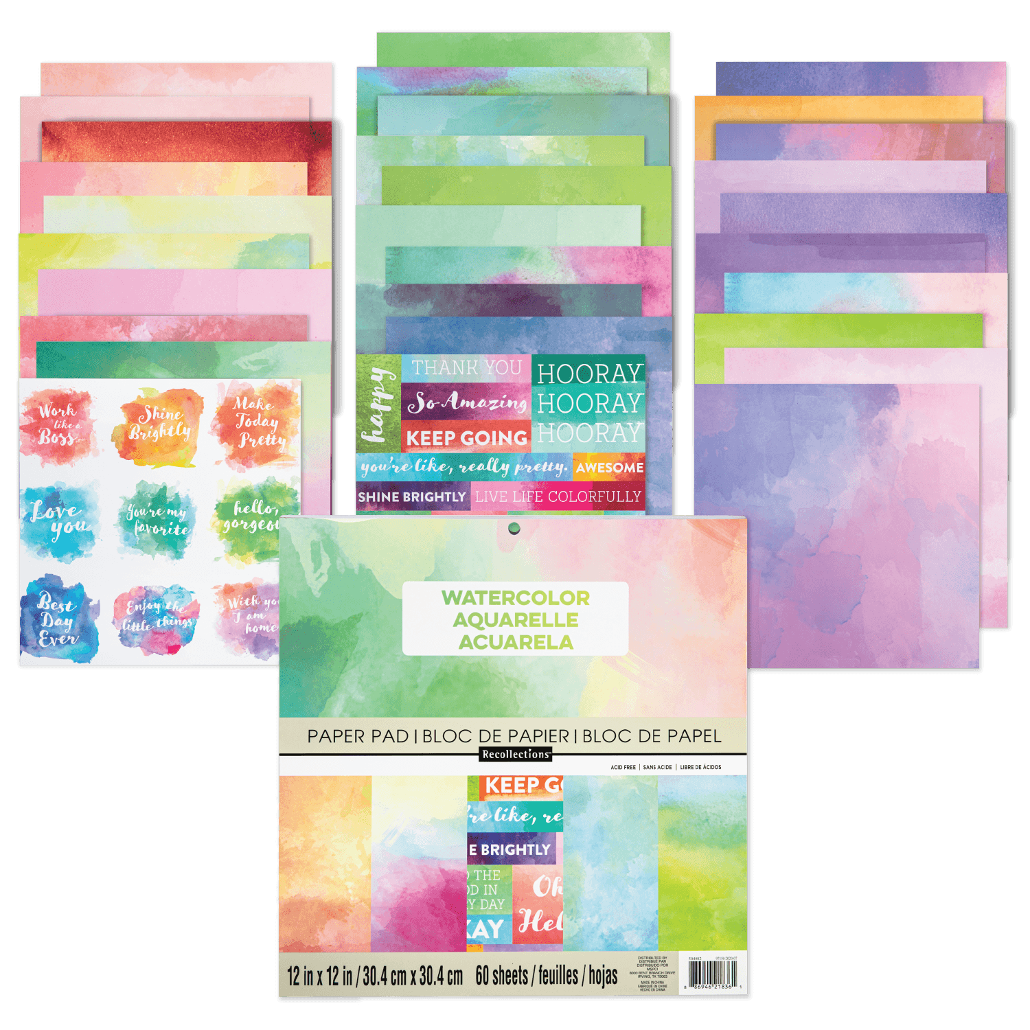 Image of Recollections Paper Pad 12x 12